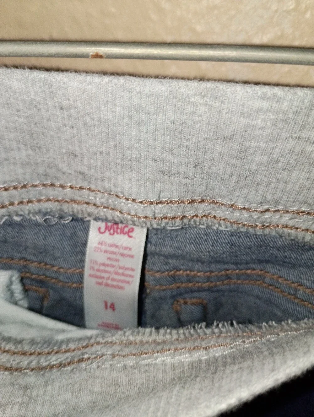 GIRLS SIZE 14 BUNDLE OLD NAVY LEGGINGS VIGOSS(FIT LIKE 14) & JUSTICE SHORTS